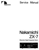 Nakamichi ZX-7-Service-Manual